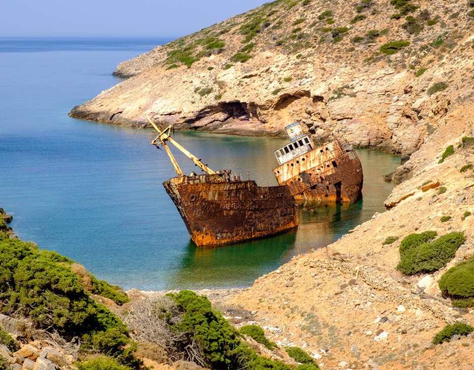 Shipwreck of Olympia, Amorgos